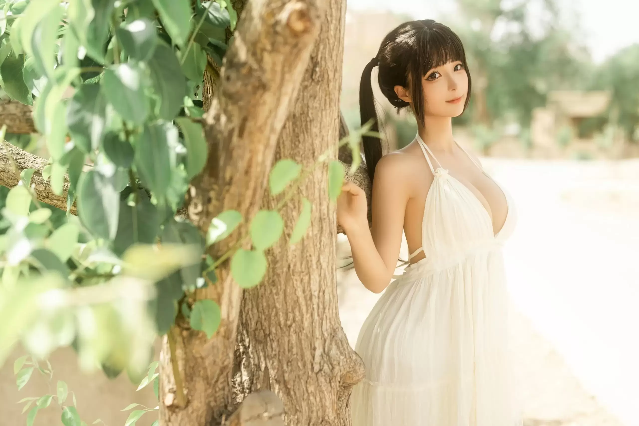 蠢沫沫 – NO.243 沙漠村庄 [12P-93MB]插图2